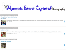 Tablet Screenshot of momentsforevercapturedphotography.blogspot.com