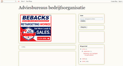 Desktop Screenshot of bedrijfsorganisatie.blogspot.com