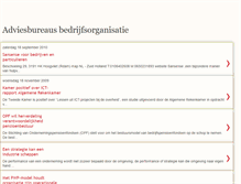 Tablet Screenshot of bedrijfsorganisatie.blogspot.com