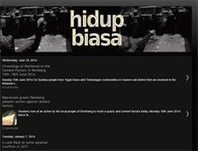 Tablet Screenshot of hidupbiasa.blogspot.com