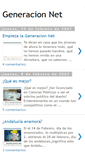 Mobile Screenshot of generacionnet.blogspot.com