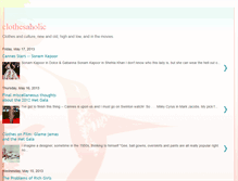 Tablet Screenshot of clothesaholic.blogspot.com