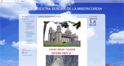 Desktop Screenshot of hijasdenuestraseoradelamisericordia.blogspot.com