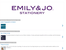 Tablet Screenshot of emilyandjoblog.blogspot.com