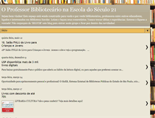 Tablet Screenshot of oprofessorbibliotecario.blogspot.com