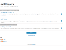 Tablet Screenshot of mallhoppers.blogspot.com