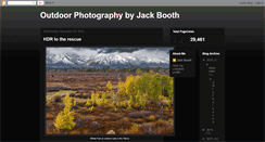 Desktop Screenshot of outdoorphotographybyjackbooth.blogspot.com