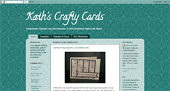 Desktop Screenshot of kathscraftycards.blogspot.com