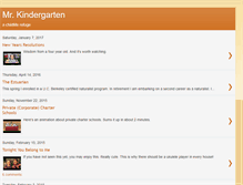 Tablet Screenshot of misterkindergarten.blogspot.com