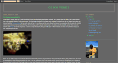 Desktop Screenshot of chico-verde.blogspot.com