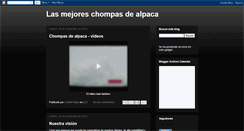 Desktop Screenshot of chompas-de-alpaca.blogspot.com