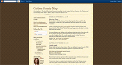 Desktop Screenshot of carboncountymap.blogspot.com