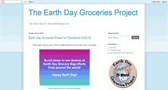 Desktop Screenshot of earthdaybags.blogspot.com