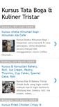 Mobile Screenshot of kursus-tata-boga.blogspot.com