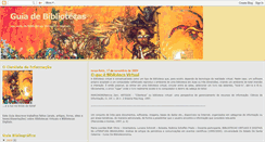 Desktop Screenshot of guiadebiblioteca.blogspot.com