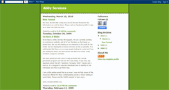 Desktop Screenshot of abbyservices.blogspot.com