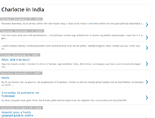 Tablet Screenshot of charlie-in-india.blogspot.com