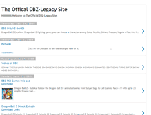 Tablet Screenshot of dbz-legacy.blogspot.com