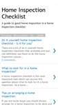 Mobile Screenshot of homeinspectionchecklistguide.blogspot.com