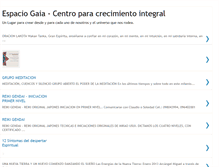 Tablet Screenshot of espaciogaia2008.blogspot.com