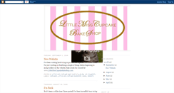Desktop Screenshot of littlemisscupcakebakeshop.blogspot.com