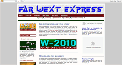 Desktop Screenshot of farwextexpress.blogspot.com