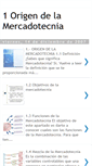 Mobile Screenshot of origenmercadotenia.blogspot.com