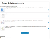 Tablet Screenshot of origenmercadotenia.blogspot.com