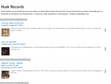 Tablet Screenshot of huskrecords.blogspot.com