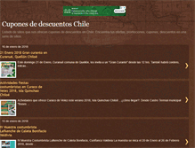 Tablet Screenshot of cuponesdescuentochile.blogspot.com