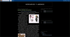 Desktop Screenshot of hervariosycultivos.blogspot.com
