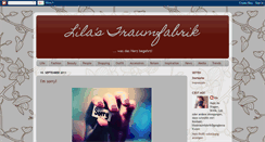 Desktop Screenshot of lilas-traumfabrik.blogspot.com