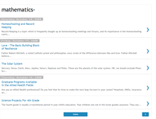 Tablet Screenshot of mathematics-24269.blogspot.com