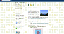 Desktop Screenshot of marshillnorthcarolina.blogspot.com
