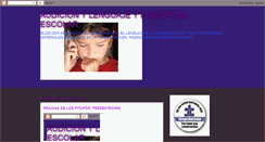 Desktop Screenshot of logopediayaudicinylenguaje.blogspot.com