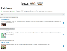 Tablet Screenshot of plainlooks.blogspot.com