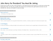 Tablet Screenshot of antijohnkerry.blogspot.com