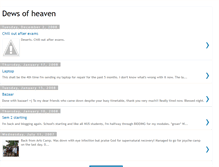 Tablet Screenshot of dewsofheaven.blogspot.com