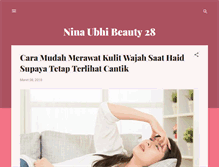 Tablet Screenshot of ninaubhibeauty.blogspot.com