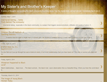 Tablet Screenshot of mysistersandbrotherskeeper.blogspot.com