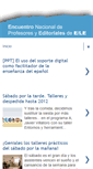 Mobile Screenshot of encuentroprofesoreseditorialesele.blogspot.com