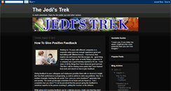 Desktop Screenshot of jeditrek.blogspot.com
