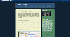 Desktop Screenshot of how2tutorial.blogspot.com