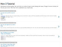 Tablet Screenshot of how2tutorial.blogspot.com
