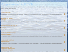 Tablet Screenshot of miexperienciaconlajusticia.blogspot.com