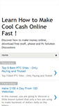 Mobile Screenshot of fastcashing.blogspot.com