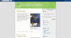 Desktop Screenshot of lucyandmick.blogspot.com