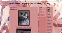 Desktop Screenshot of catsdontlisten.blogspot.com