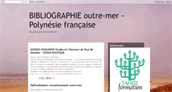 Desktop Screenshot of bibliographie.blogspot.com