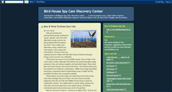 Desktop Screenshot of birdhousespycam.blogspot.com